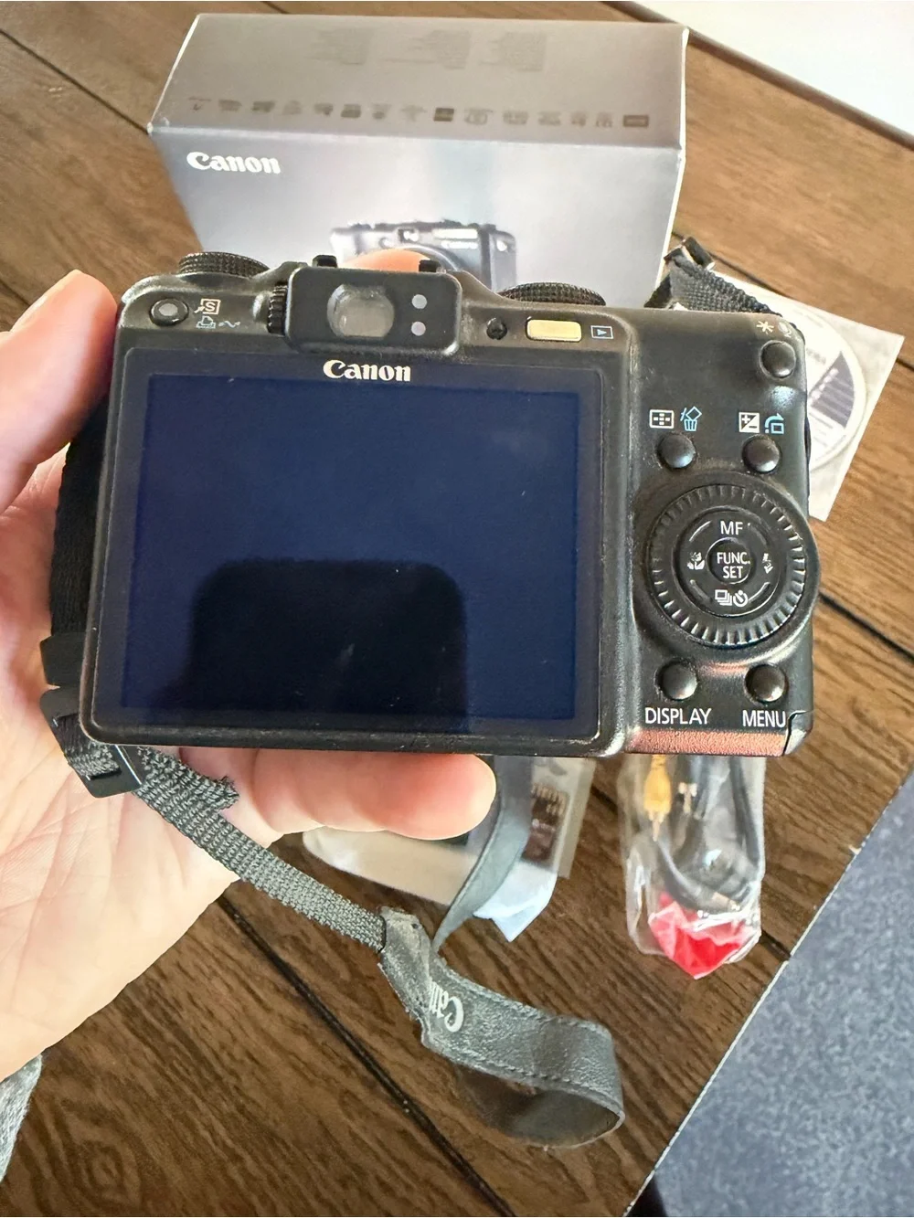 Canon PowerShot G9 Digital Camera 6X Charger Battery Case Memory Instructions
